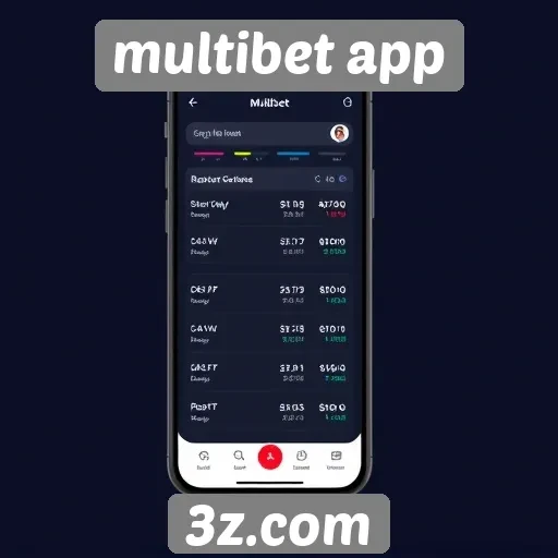 Análise da interface do usuário do multibet app